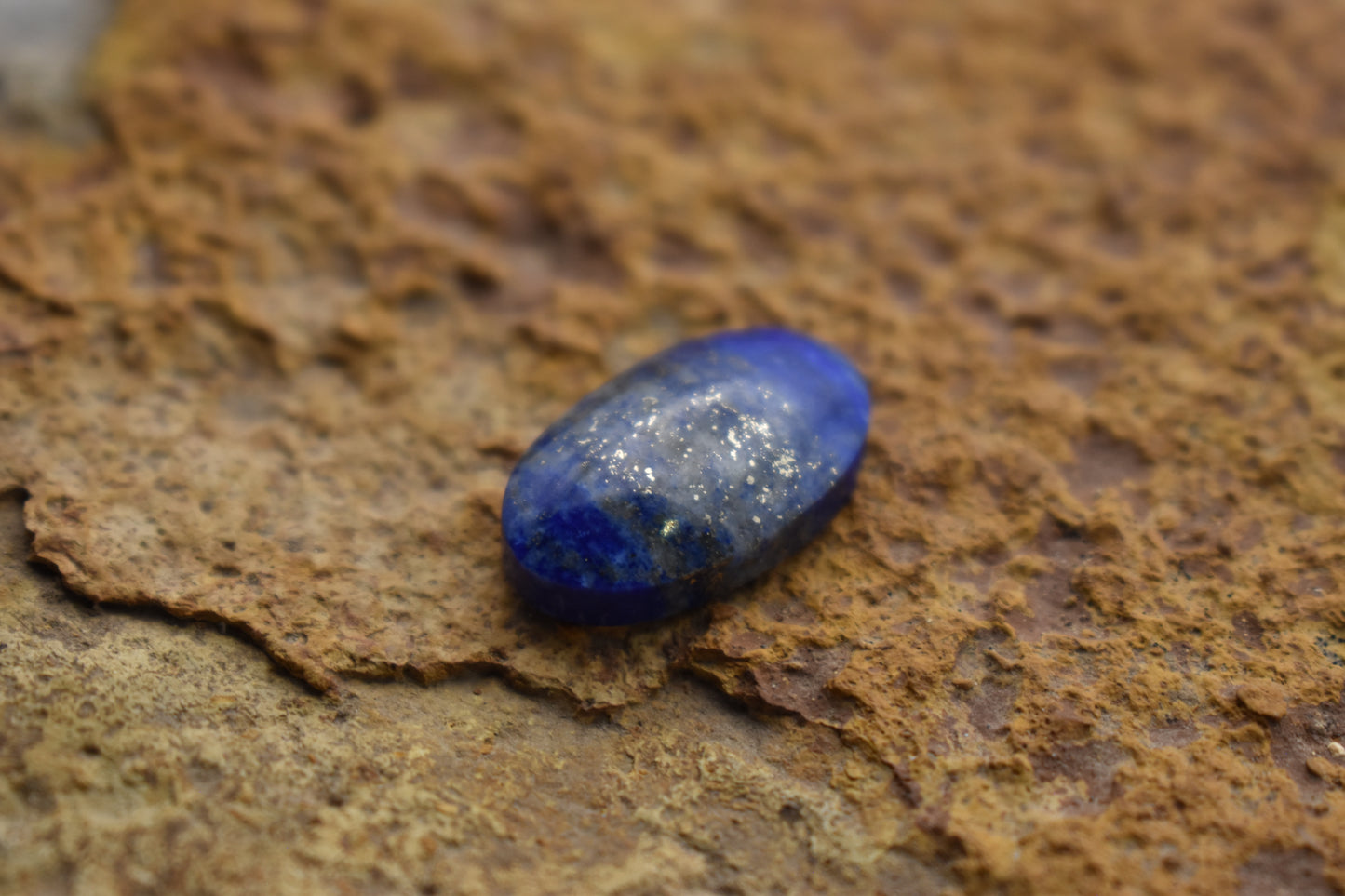 Lapis Lazuli from Afganistan Oval - (20.5x12.4x5.2)