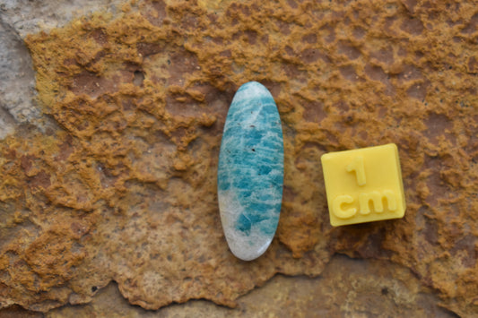 Amazonite – Oval 25.3x9.3x5.2