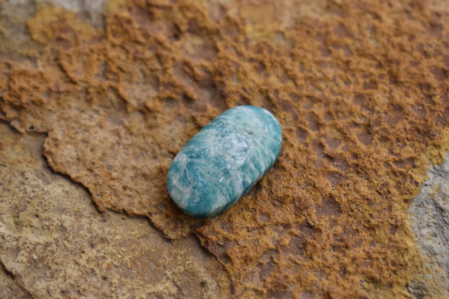 Amazonite – Oval 23.2x13.3x6.1
