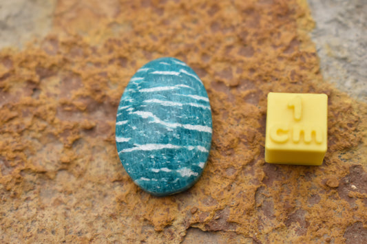Amazonite – Oval 25.11x17.24x7.33