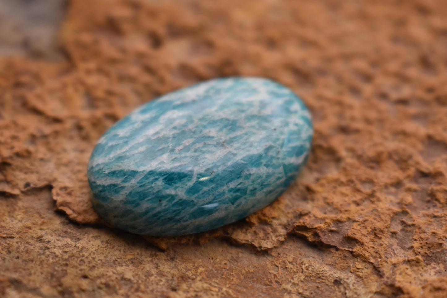 Amazonite Oval - 31.9 x 20.9 x 7.3