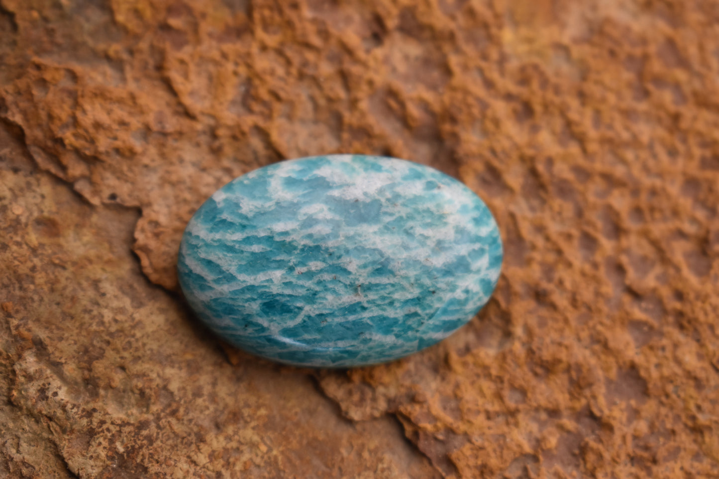 Amazonite Oval - 31.9 x 20.9 x 7.3