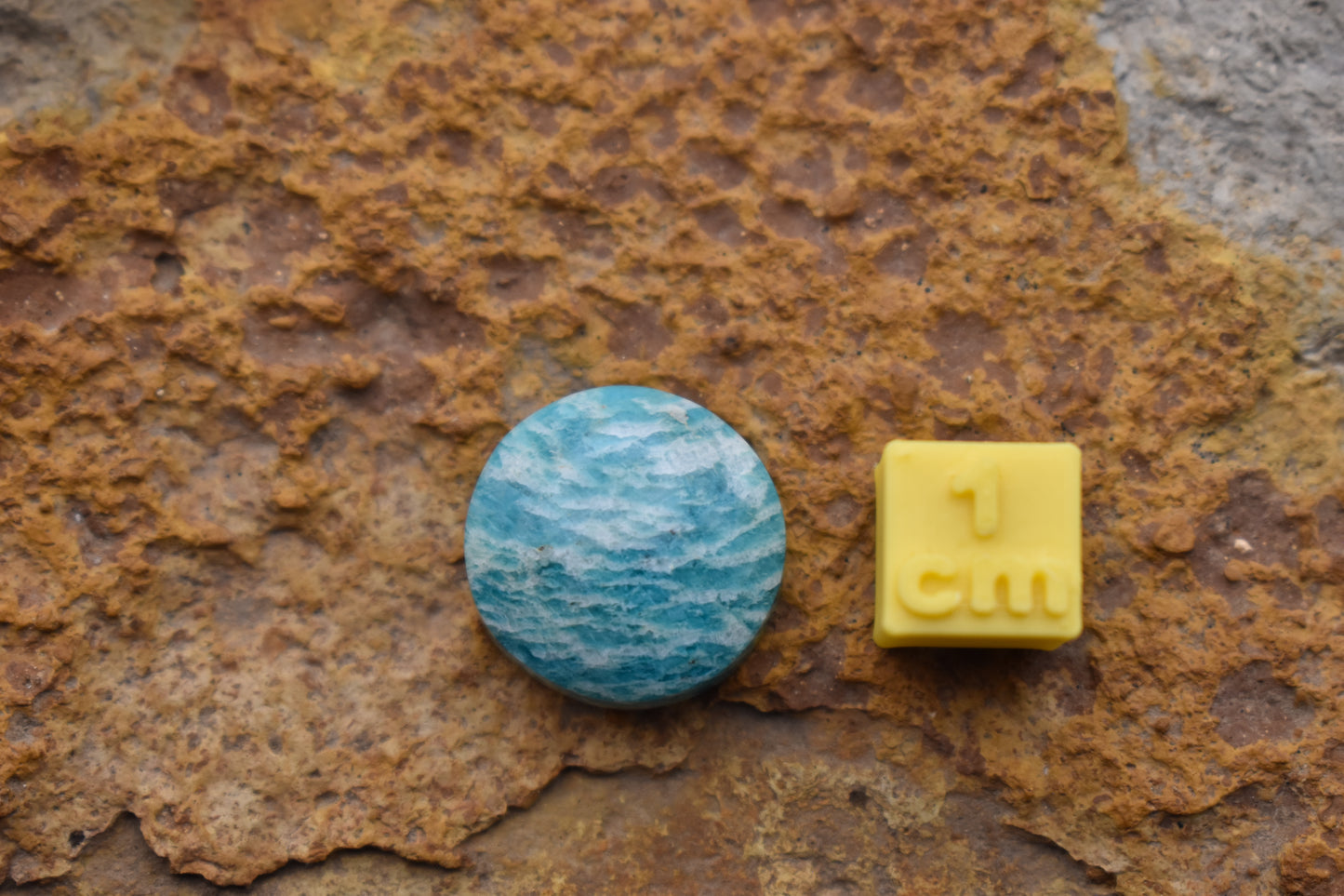 Amazonite – Round 17.2 x 6.1