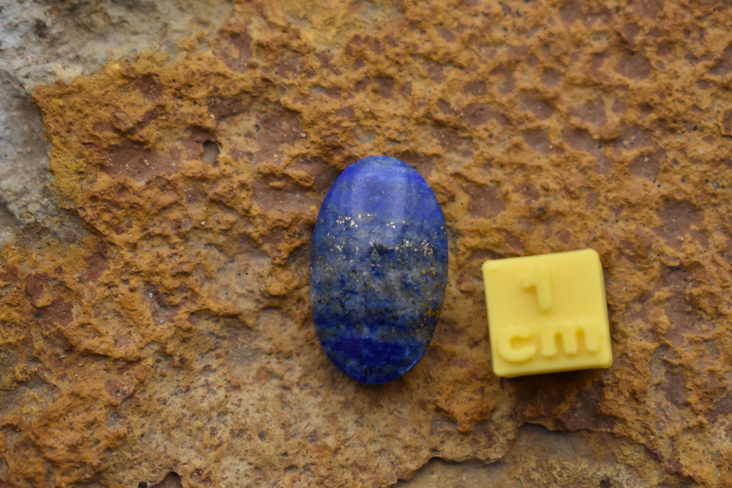 Lapis Lazuli from Afganistan Oval - (20.5x12.4x5.2)