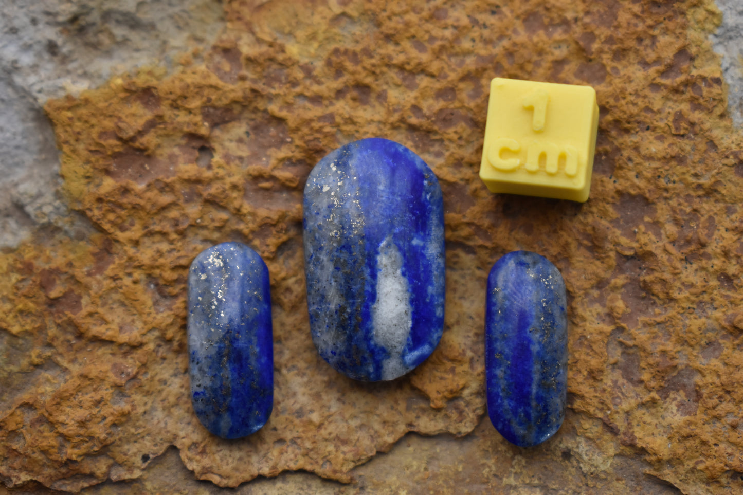 Set Lapis Lazuli Oval- Afganistan