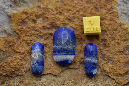 Set Lapis Lazuli Oval- Afganistan
