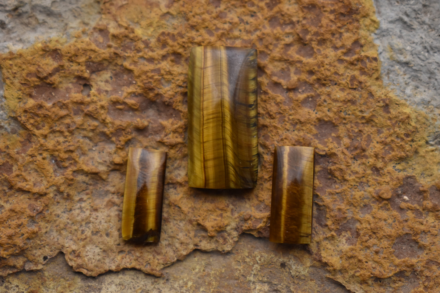 Set Tiger’s Eye South Africa  Rectangle