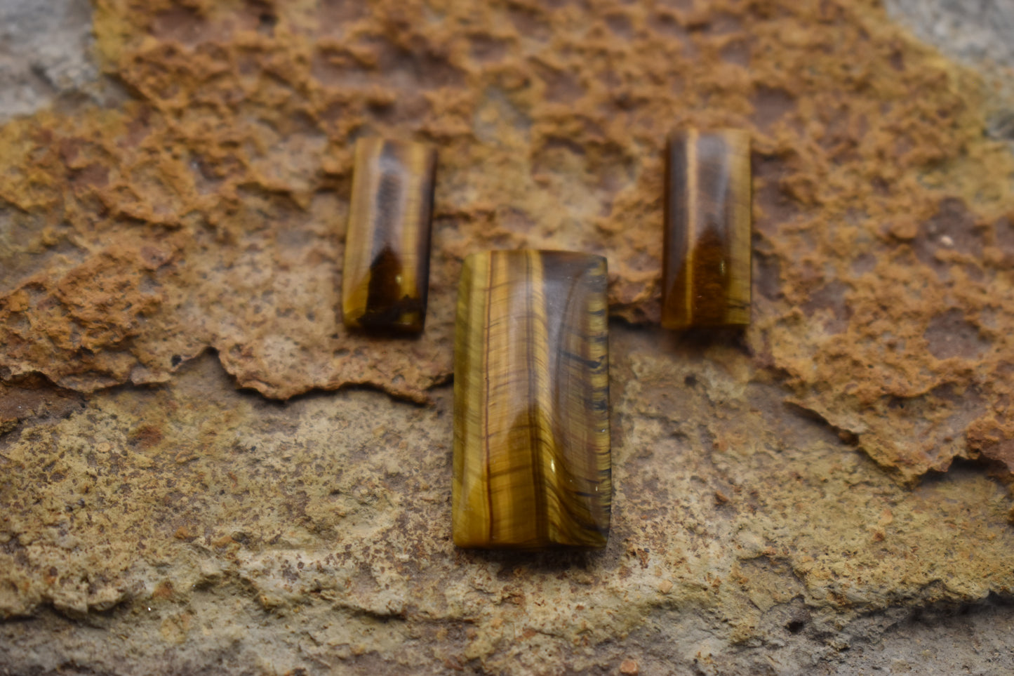 Set Tiger’s Eye South Africa  Rectangle