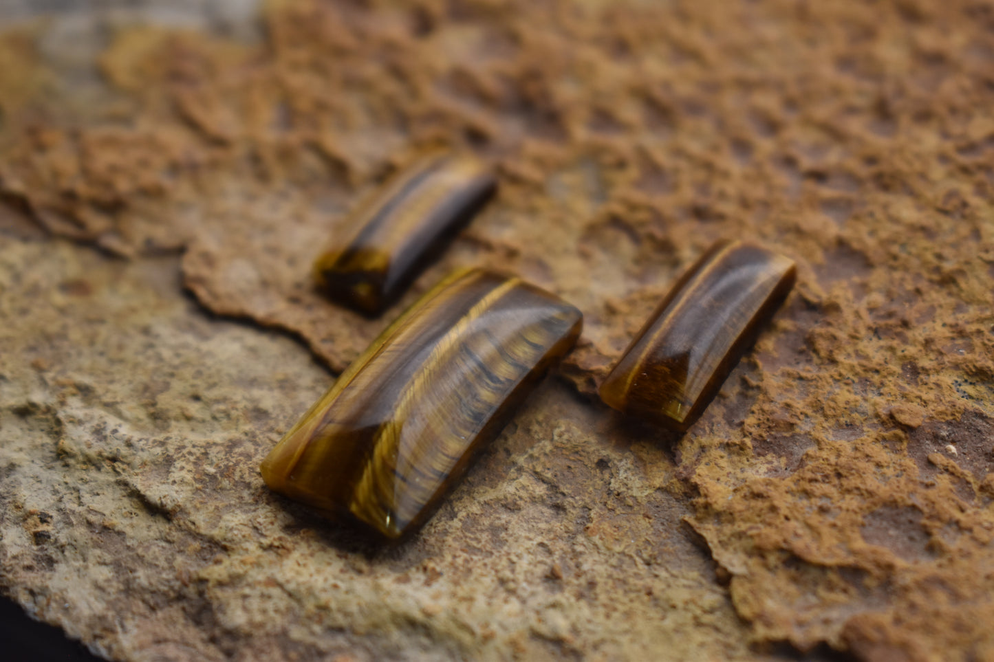 Set Tiger’s Eye South Africa  Rectangle
