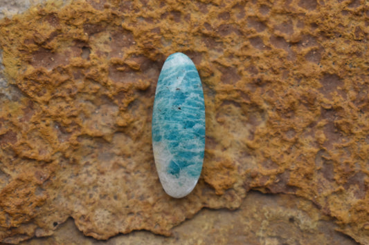 Amazonite – Oval 25.3x9.3x5.2