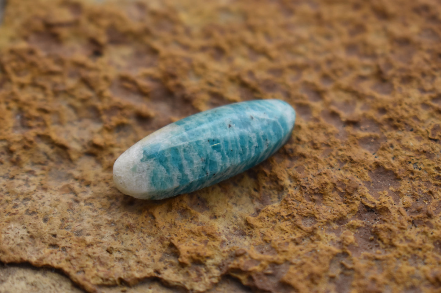 Amazonite – Oval 25.3x9.3x5.2