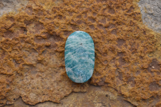 Amazonite – Oval 23.2x13.3x6.1