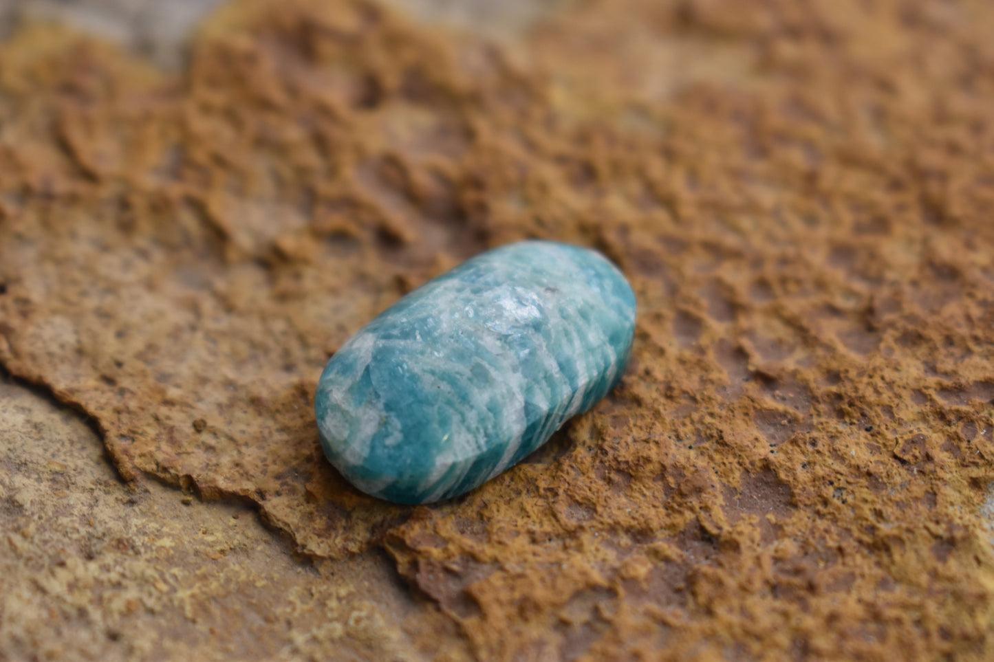 Amazonite – Oval 23.2x13.3x6.1
