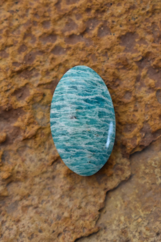 Amazonite – Oval 22.2x13.2x5.9