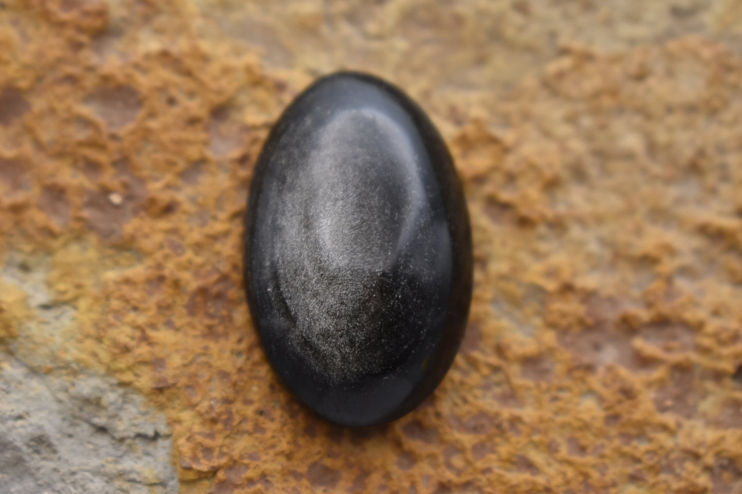 Obsidiana Plateada Ovalo - 33x21x9