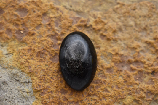 Silver Sheen Obsidian Oval - 23x14x7