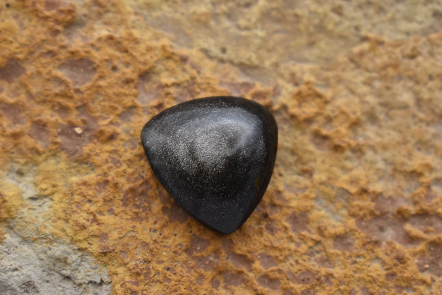 Obsidiana Plateada Triangular - 19x7