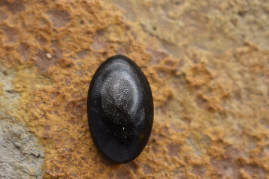 Silver Sheen Obsidian Oval - 25x16x8