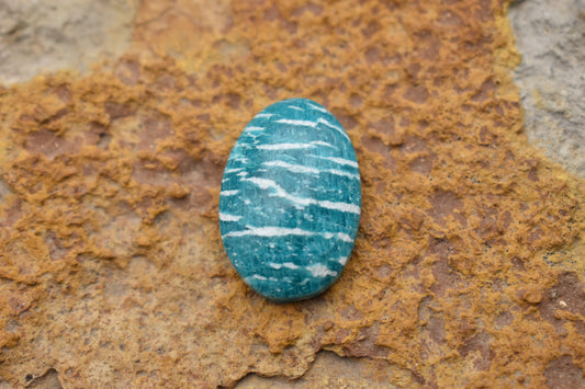 Amazonite – Oval 25.11x17.24x7.33